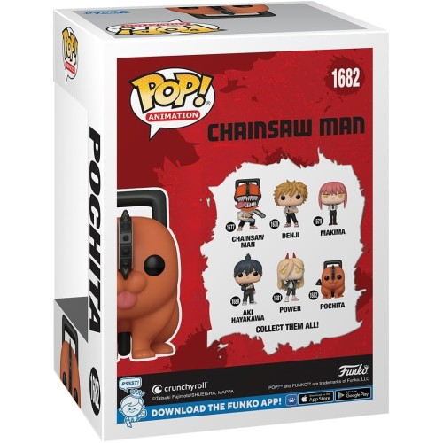 Фігурка Funko POP Почіта - Funko Pop Chainsaw Man #1682: Pochita