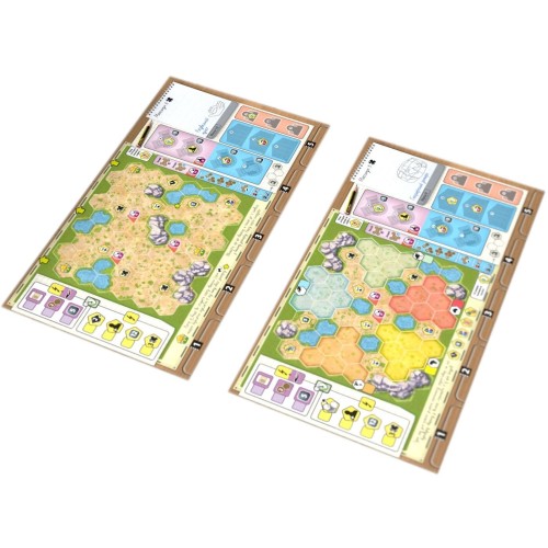 Настільна гра Новий Ковчег. Мапи зоопарків (Набір 1). Zoo Map Pack 1