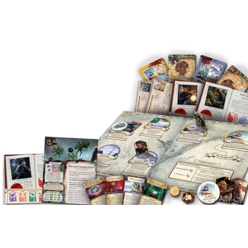 Настільна гра Прадавній жах. Гори божевілля (Eldritch Horror: Mountains of Madness) Настільна гра Прадавній жах. Гори божевілля (Eldritch Horror: Mountains of Madness)