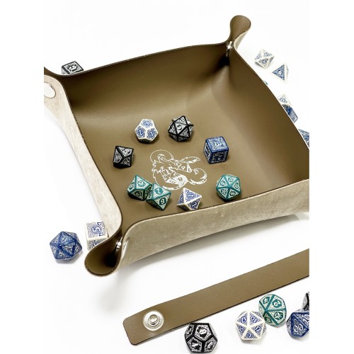 Лоток для кубиків Дракон коричневий Dice Tray
