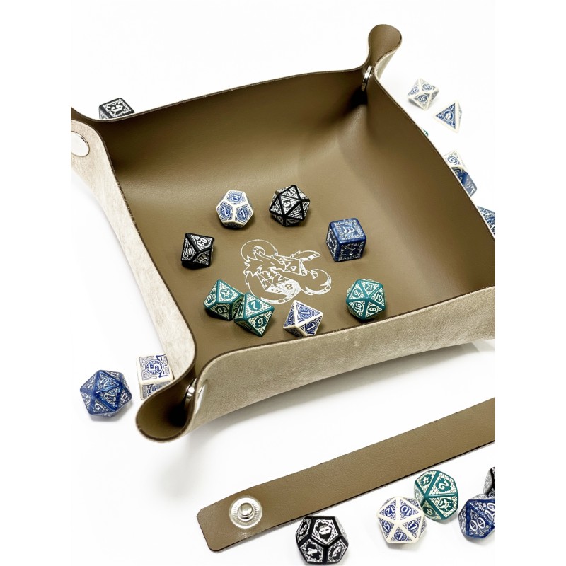 Лоток для кубиків Дракон коричневий Dice Tray