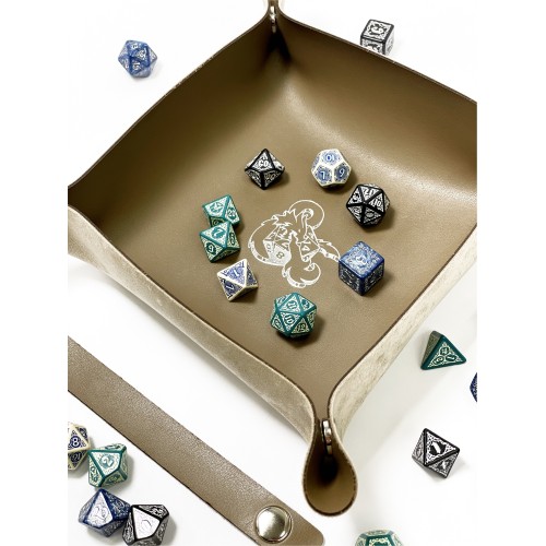 Лоток для кубиків Дракон коричневий Dice Tray