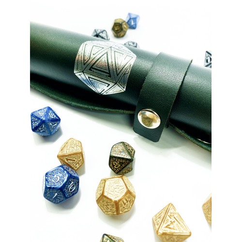 Лоток для кубиків D20 зелений Dice Tray
