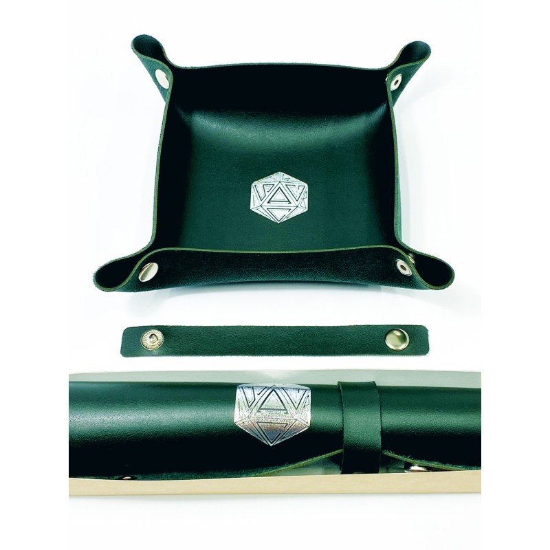 Лоток для кубиків D20 зелений Dice Tray