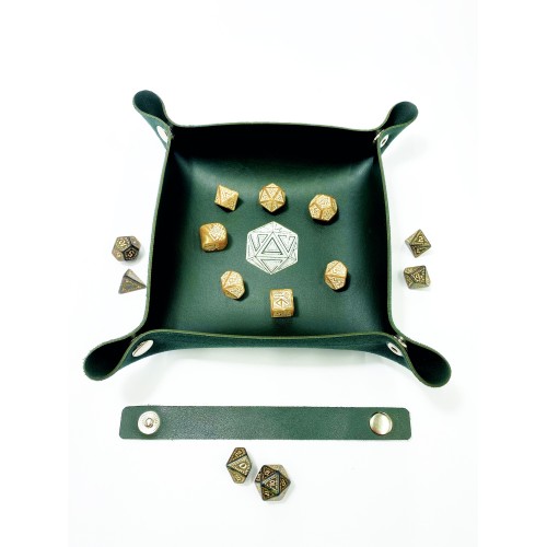 Лоток для кубиків D20 зелений Dice Tray