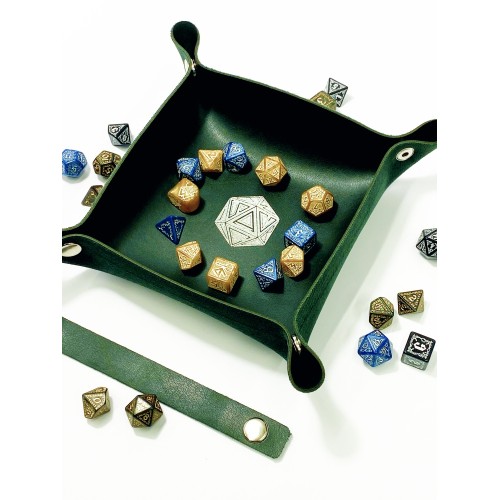 Лоток для кубиків D20 зелений Dice Tray