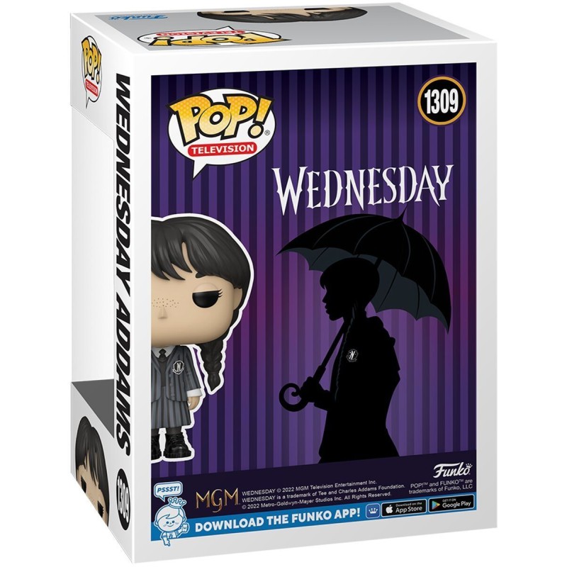 Фігурка Funko POP Венздей - Funko POP Television Wednesday #1309: Wednesday Addams