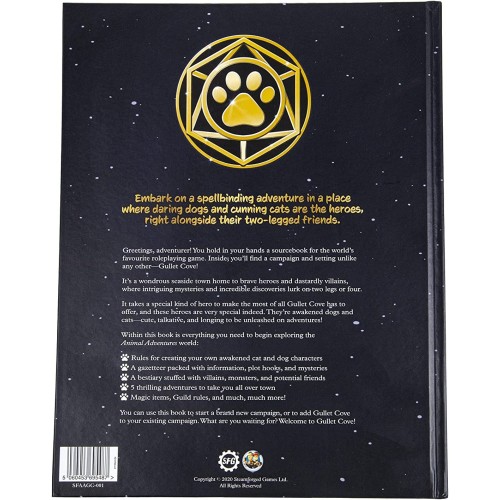 Настільна гра Animal Adventures: Secrets of Gullet Cove Sourcebook