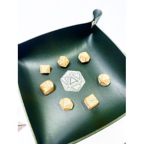 Лоток для кубиків D20 зелений Dice Tray