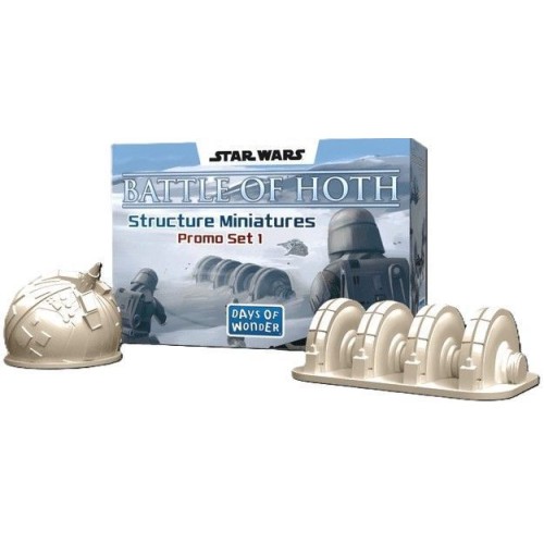 Настільна гра Зоряні війни. Битва за Гот - Мініатюри споруд (Battle of Hoth - Structures Promo)