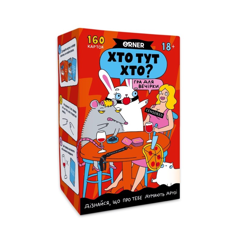 Настольная игра Кто здесь кто?