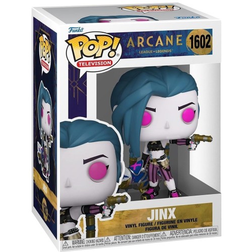 Фигурки Funko POP Джинкс - Funko POP Arcane #1602: Jinx