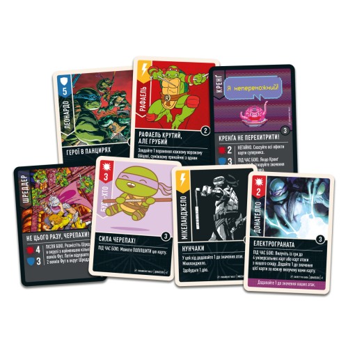 Настільна гра Unmatched Adventures - TMNT - Альтернативний арт (Alt Art Pack)