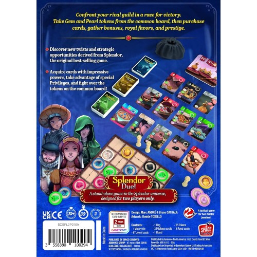 Настольная игра Розкіш Дуель (Splendor Duel)