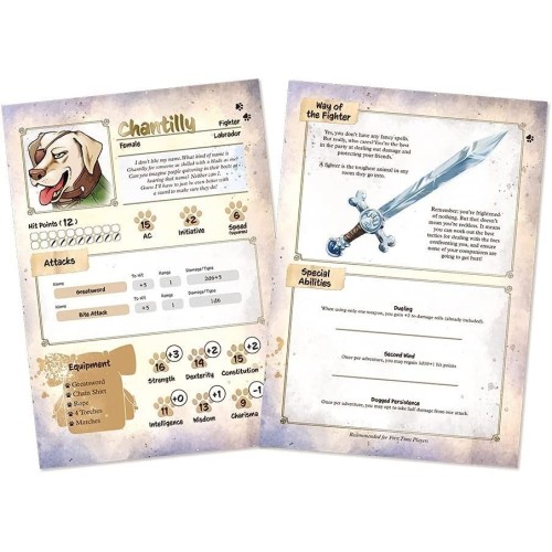 Настольная игра Animal Adventures RPG Starter Set