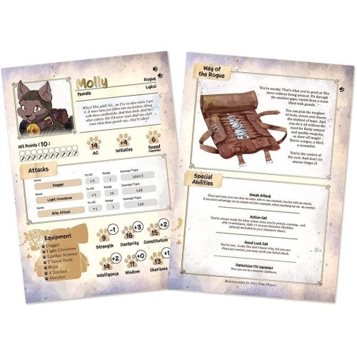 Настільна гра Animal Adventures RPG Starter Set