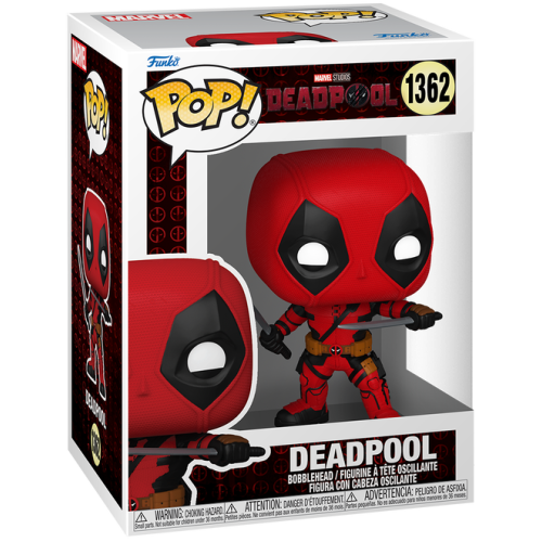 Фігурки Funko POP Дедпул з мечами - Funko POP Marvel #1362: Deadpool & Wolverine Фігурки Funko POP Дедпул з мечами - Funko POP Marvel #1362: Deadpool & Wolverine