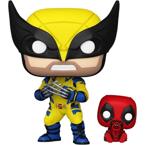 Фигурки Funko POP Росомаха с Бебипулом - Funko POP Marvel #1403: Deadpool & Wolverine