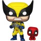 Фигурки Funko POP Росомаха с Бебипулом - Funko POP Marvel #1403: Deadpool & Wolverine