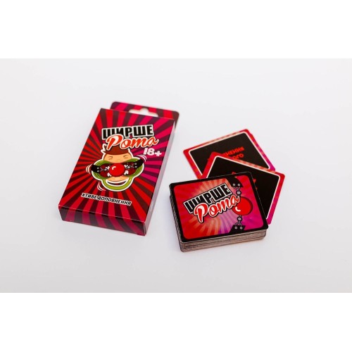Настольная игра Ширерот. Похотливое дополнение 18+