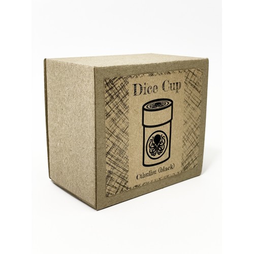 Стакан для кубиків Ктулху чорний Dice Cup