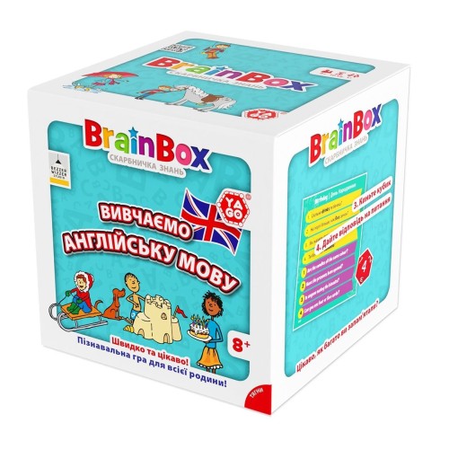 Настольная игра BrainBox Изучаем английский язык - Познавательная игра