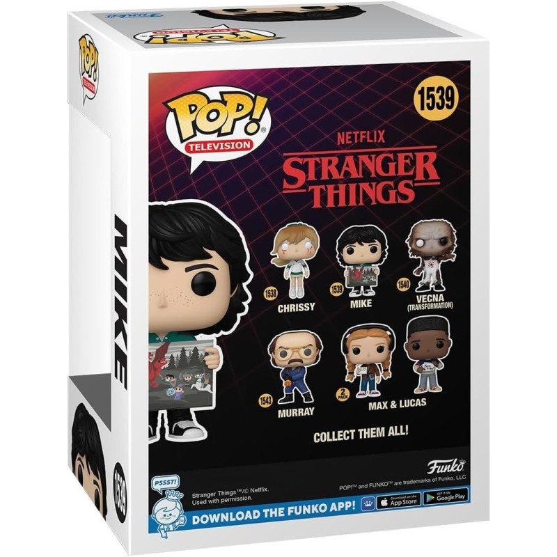 Фігурка Funko POP Майк з малюнком Вілла - Funko POP TV #1539: Stranger Things - Mike with Will's Painting