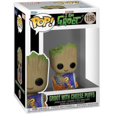 Я есть Грут - Funko POP Marvel #1196: Groot with Cheese Puffs