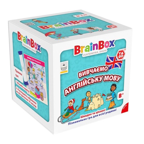 Настольная игра BrainBox Изучаем английский язык - Познавательная игра