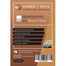 Протекторы Games7Days (50 x 75 мм) Premium Sails of Glory (50 шт)