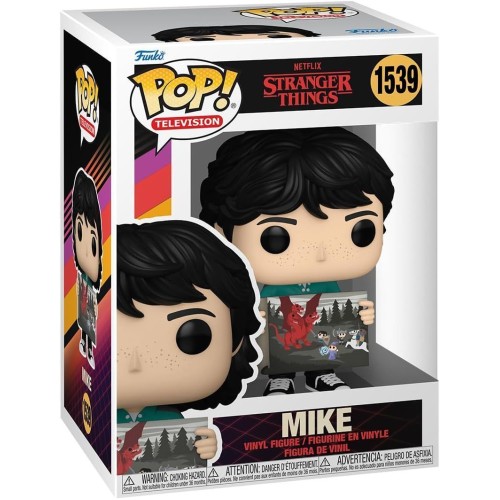 Фигурки Funko POP Майк с рисунком Уилла - Funko POP TV #1539: Stranger Things - Mike with Will's Painting