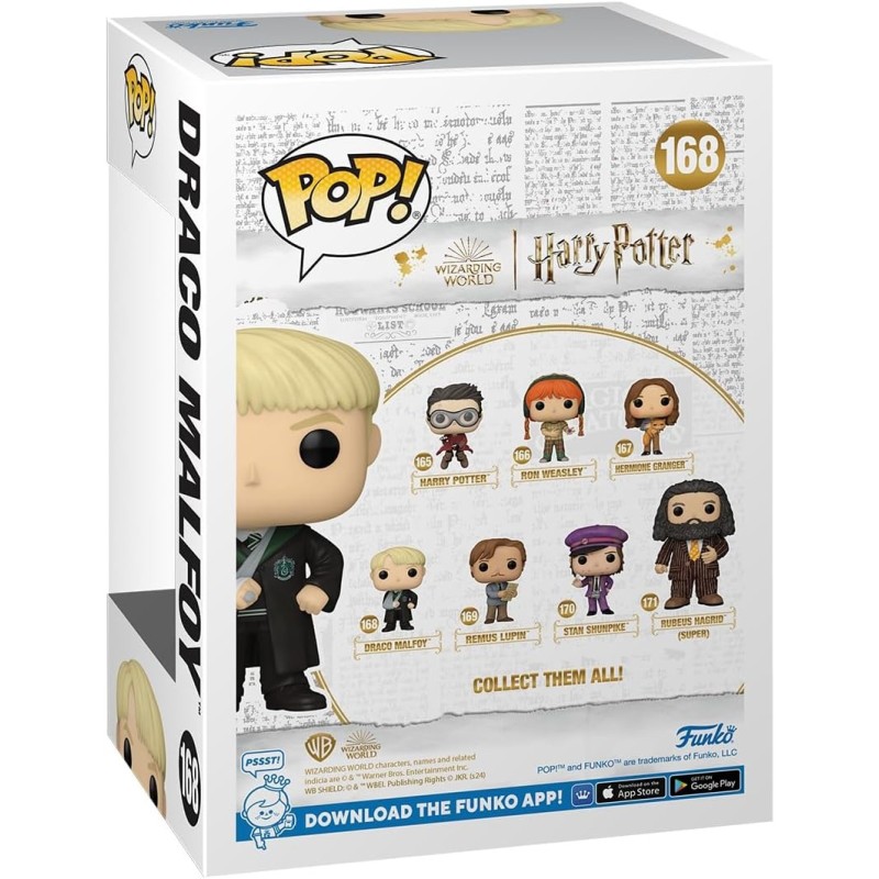 Фігурка Funko POP Драко Малфой - Funko Pop Harry Potter #168: Draco Malfoy with Broken Arm