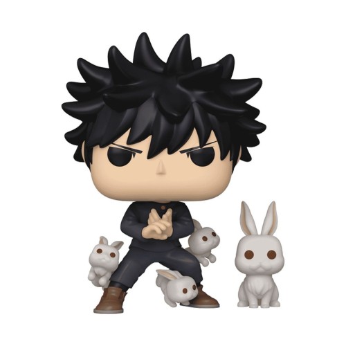 Фигурки Funko POP Мегуми с кроликами - Funko Pop Jujutsu Kaisen #1883: Megumi Fushiguro