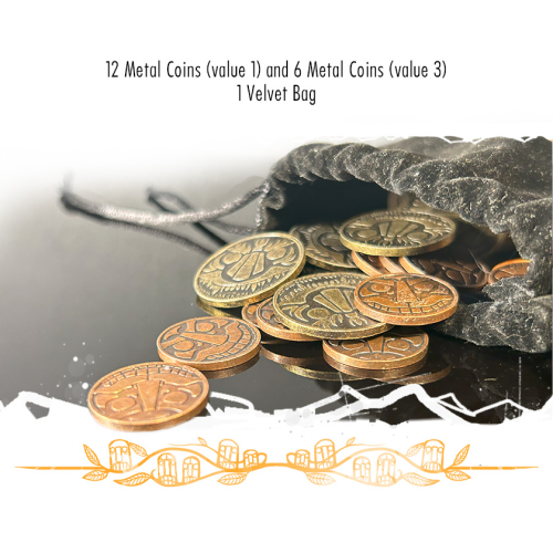 Настільна гра Звір - металеві монети (Beast Metal Coins)