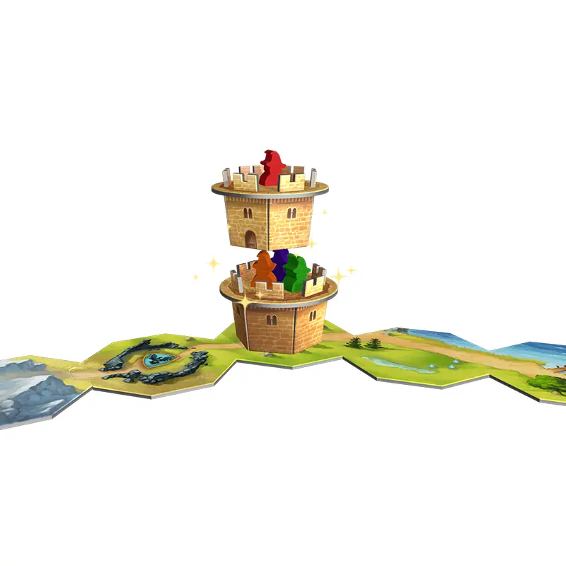 Настольная игра Волшебные башни (Wandering Towers)