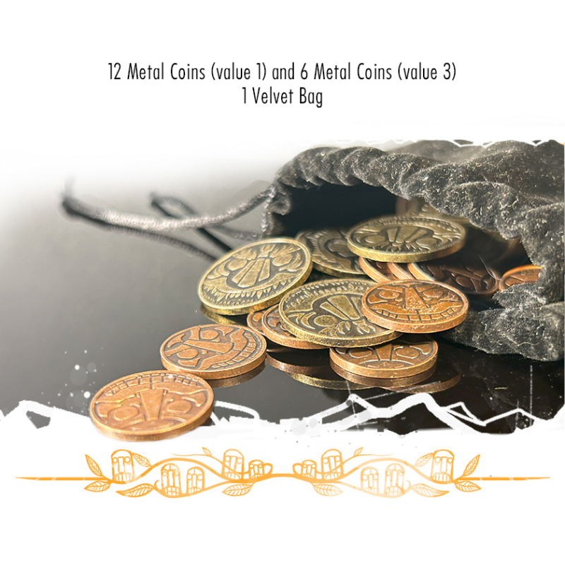Зверь - металлические монеты (Beast Metal Coins)