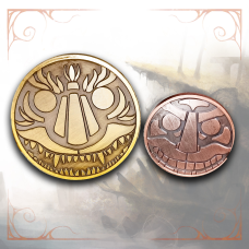 Зверь - металлические монеты (Beast Metal Coins)
