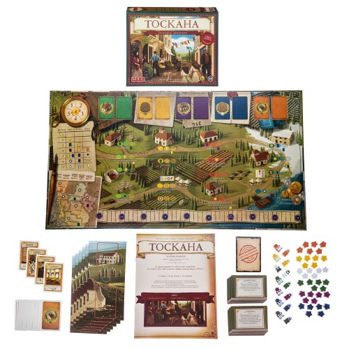 Настольная игра Виноделие. Тоскана (Viticulture Tuscany)