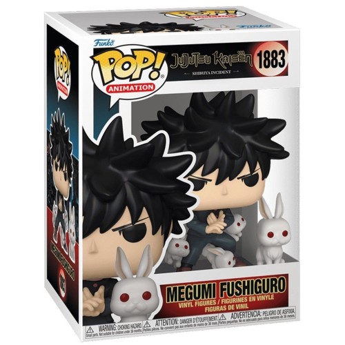 Фигурки Funko POP Мегуми с кроликами - Funko Pop Jujutsu Kaisen #1883: Megumi Fushiguro