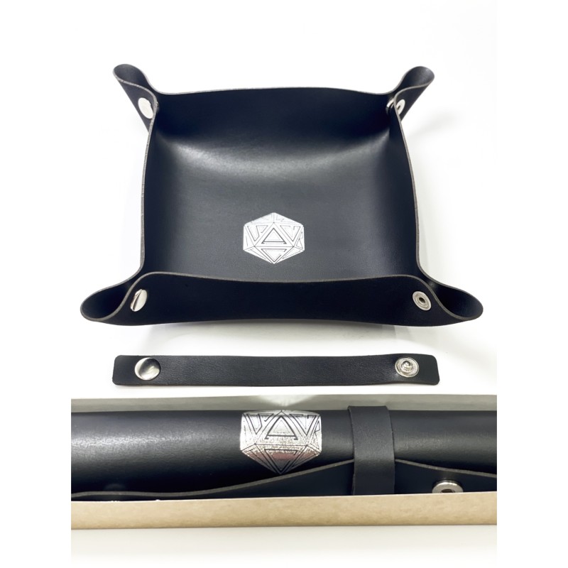 Лоток для кубиків D20 чорний Dice Tray