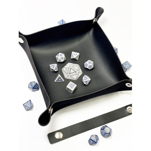 Лоток для кубиків D20 чорний Dice Tray