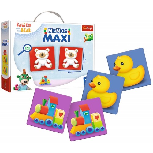 Настольная игра Мемос MAXI Мишки