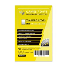 Протекторы Games7Days (41 x 63 мм) Standard Mini USA (100 шт)