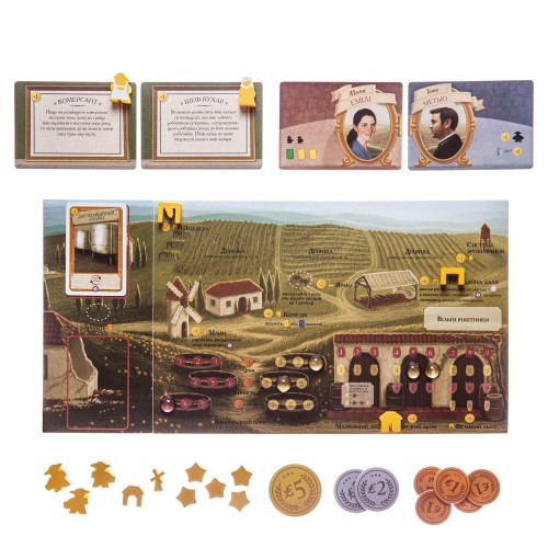 Настольная игра Виноделие. Тоскана (Viticulture Tuscany)