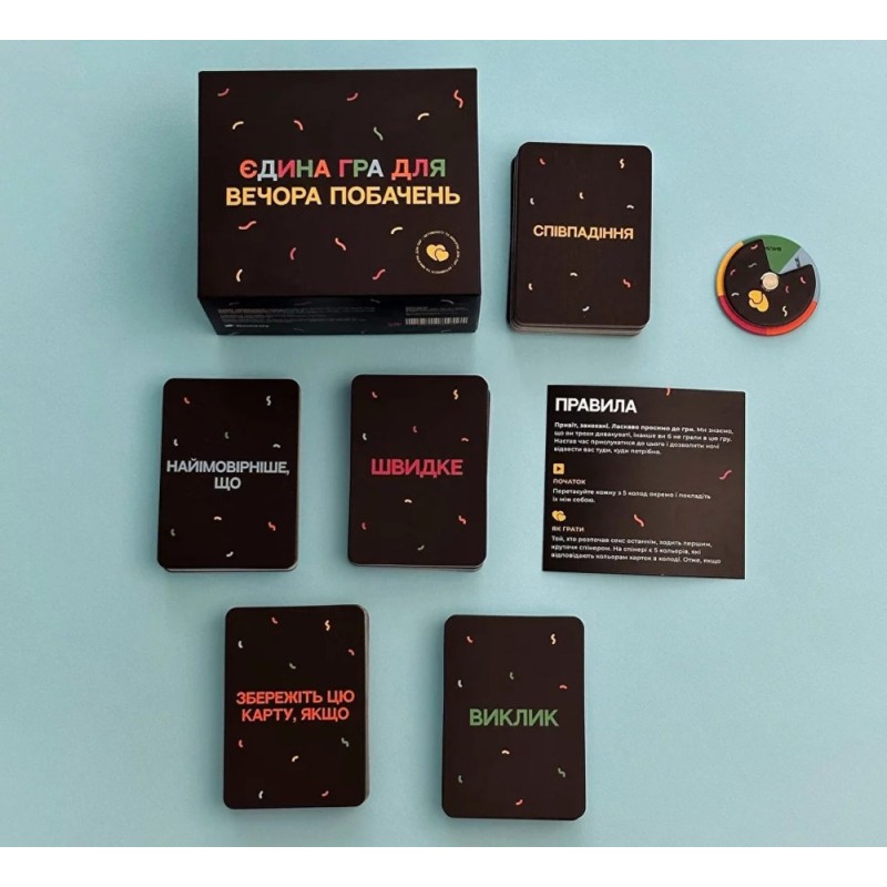 Настольная игра Единственная игра для вечера свиданий