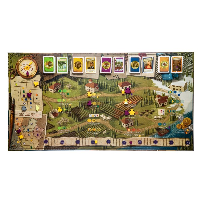 Настольная игра Виноделие. Тоскана (Viticulture Tuscany)