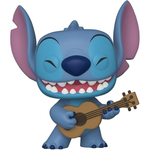 Фигурки Funko POP Стич с укулеле - Funko POP Disney #1044: Lilo & Stitch - Stitch with Ukelele