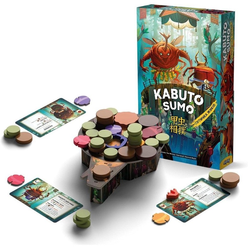 Настольная игра Кабуто-сумо. Схватка жуков (Kabuto Sumo)