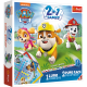 Настольная игра Лудо + Змеи и Лестницы 2 в 1: Щенячий Патруль