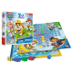 Настольная игра Лудо + Змеи и Лестницы 2 в 1: Щенячий Патруль